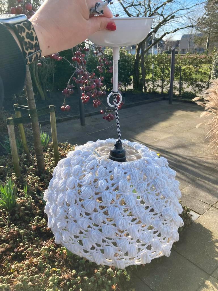 Vintage Gehaakte Hanglamp