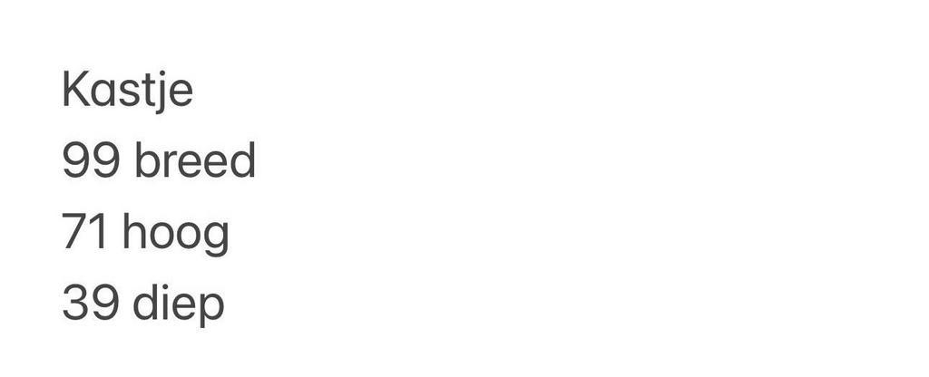 Zwart TV-meubel / Dressoir   GRATIS OPHALEN!