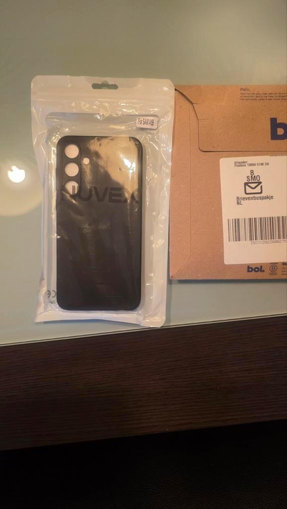 Gratis afhalen Samsung a55 hoesje met screenprotector