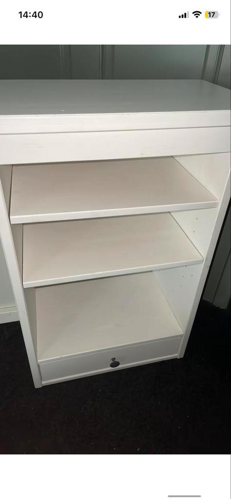 IKEA Hemnes bureau met opzetkast