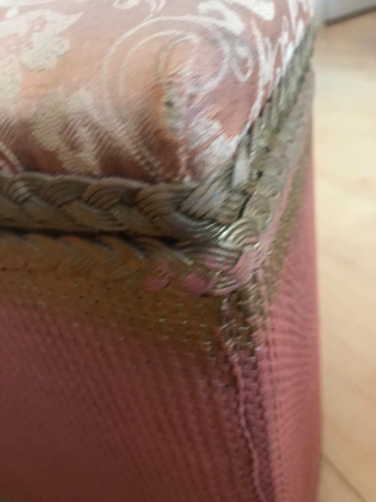 Poef chique met opberg functie