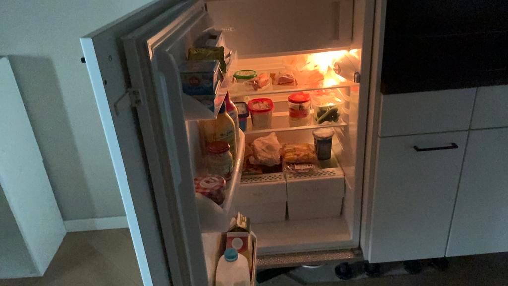 Koelkast vaatwasser en achterwand gratis