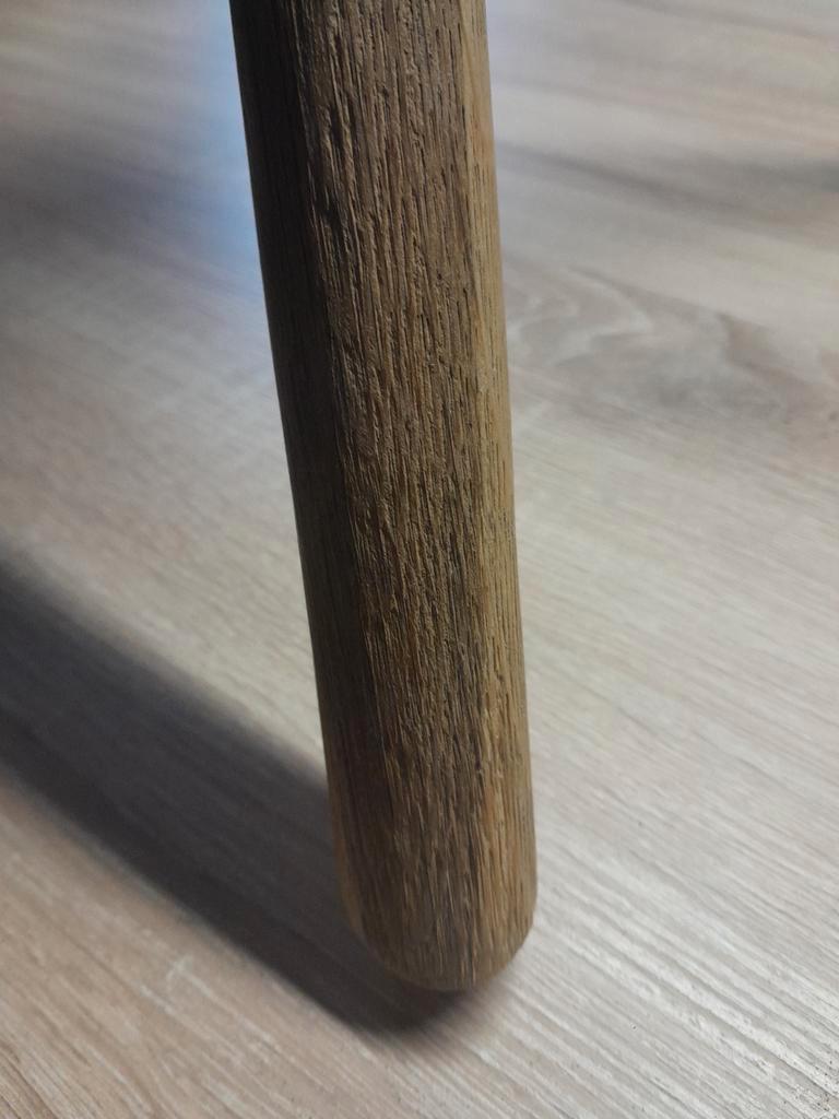 Houten onderstel voor kruk/tafeltje