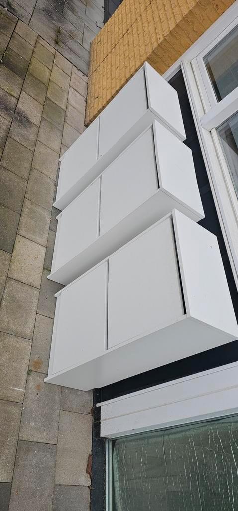 3x Schoenen Opbergkast Wit - Gratis!