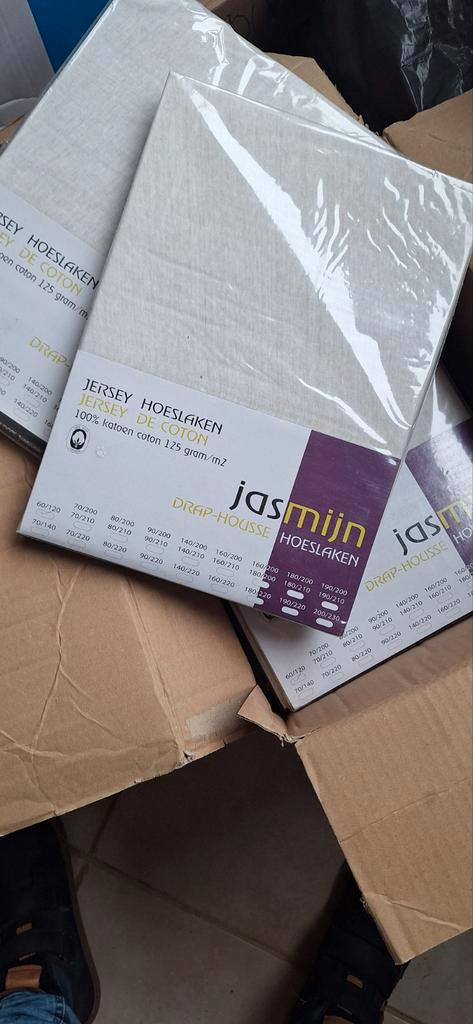 Jersey hoeslaken ledikant 60x120 - gratis ophalen!