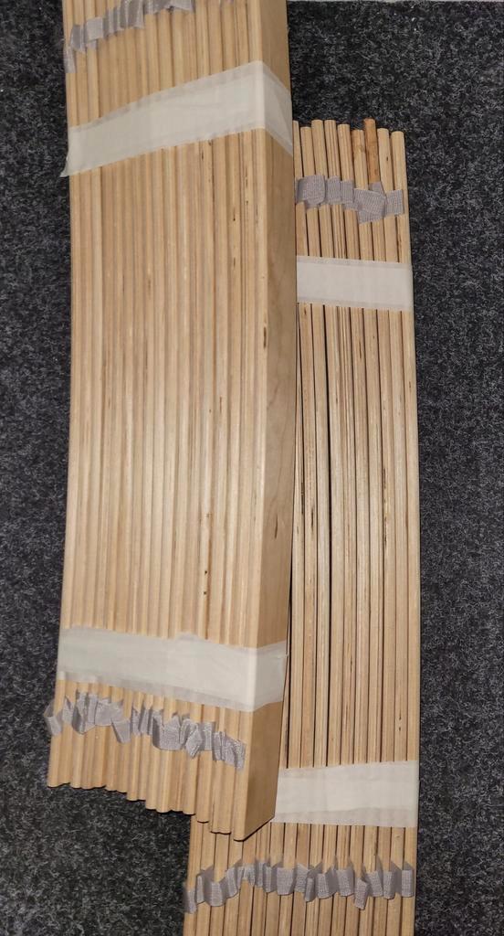 Tweepersoonsbed 140x200 met lattenbodem