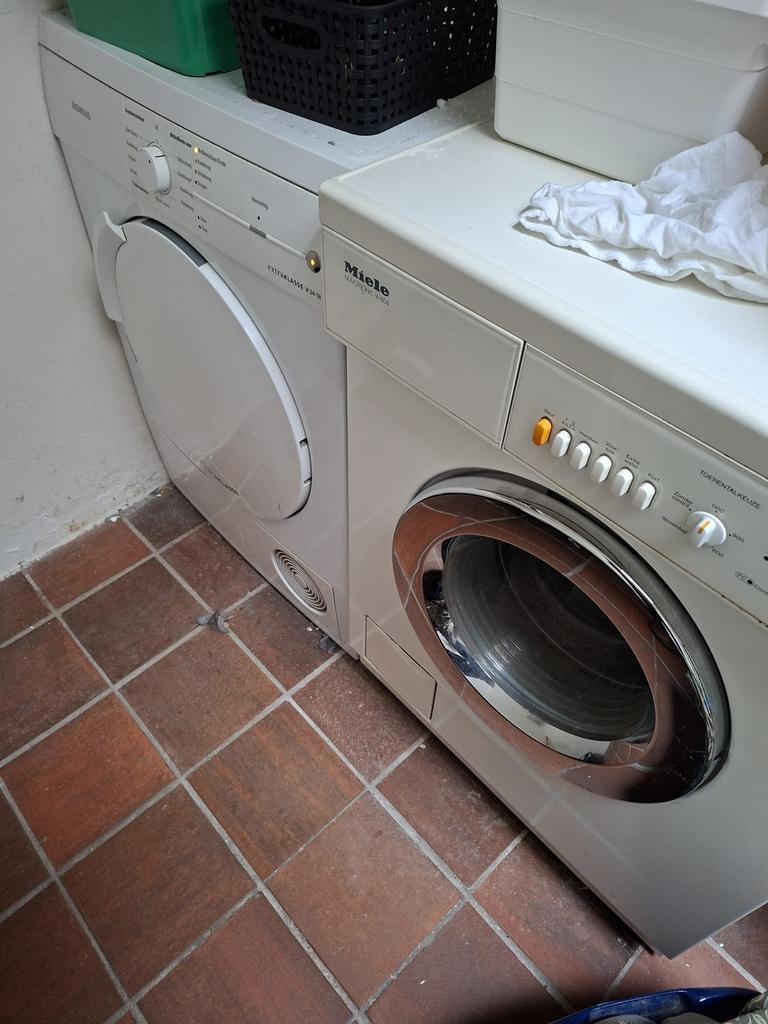 Wasmachine Miele & Droger Siemens - Set