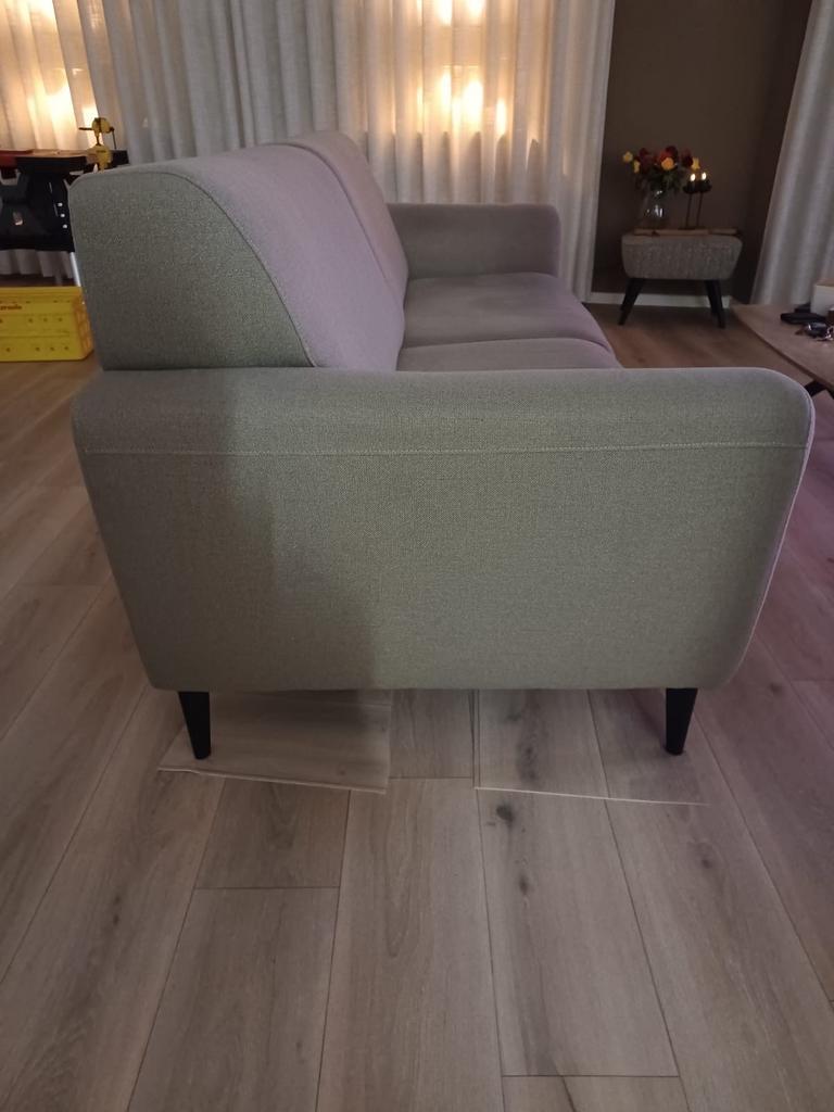 Grijze bank - 220 breed - Gratis af te halen!