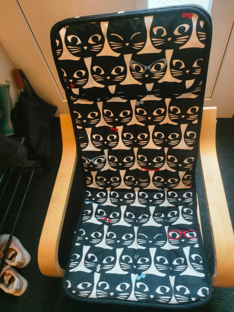 Ikea kinderstoel met leuke print