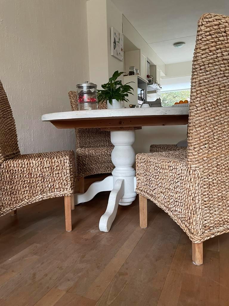 Gratis op te halen massief grenen  tafel 120