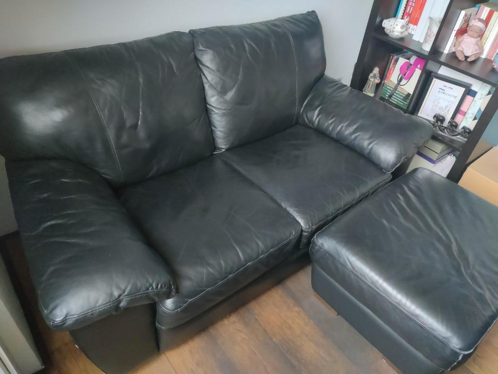 Leren bankje (GRATIS)