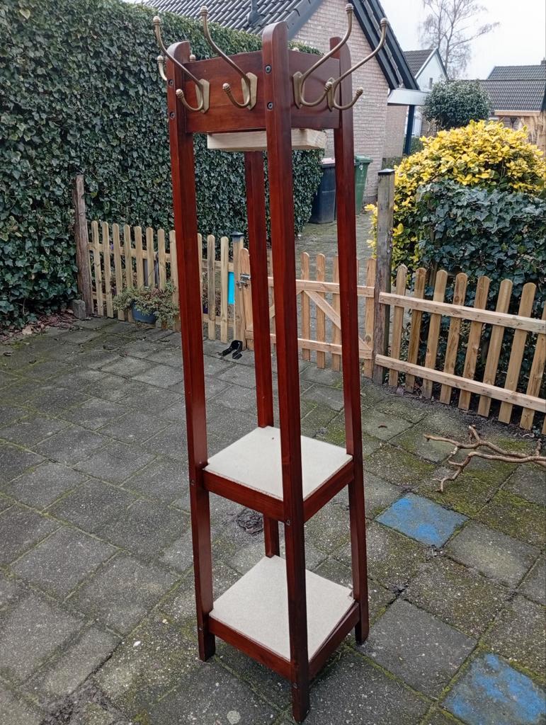 Staande kapstok met 8 haken, opknapper