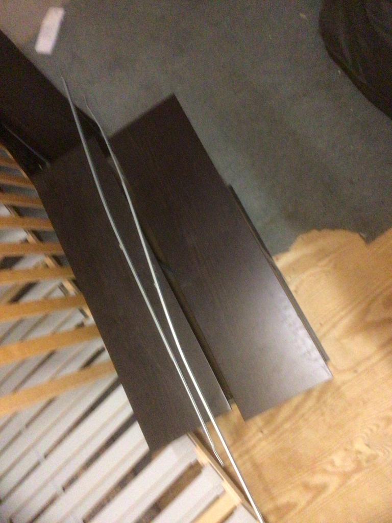 Bed bruin 4 laden 160x210