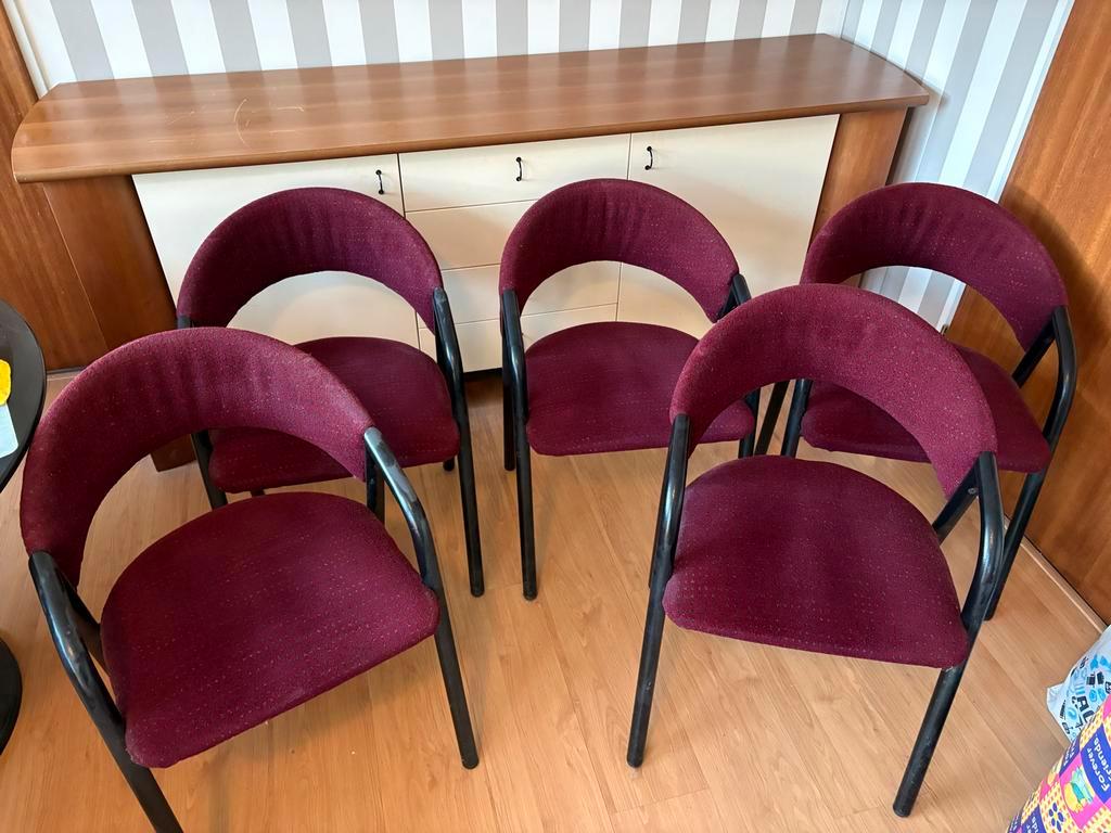6 eetkamer stoelen