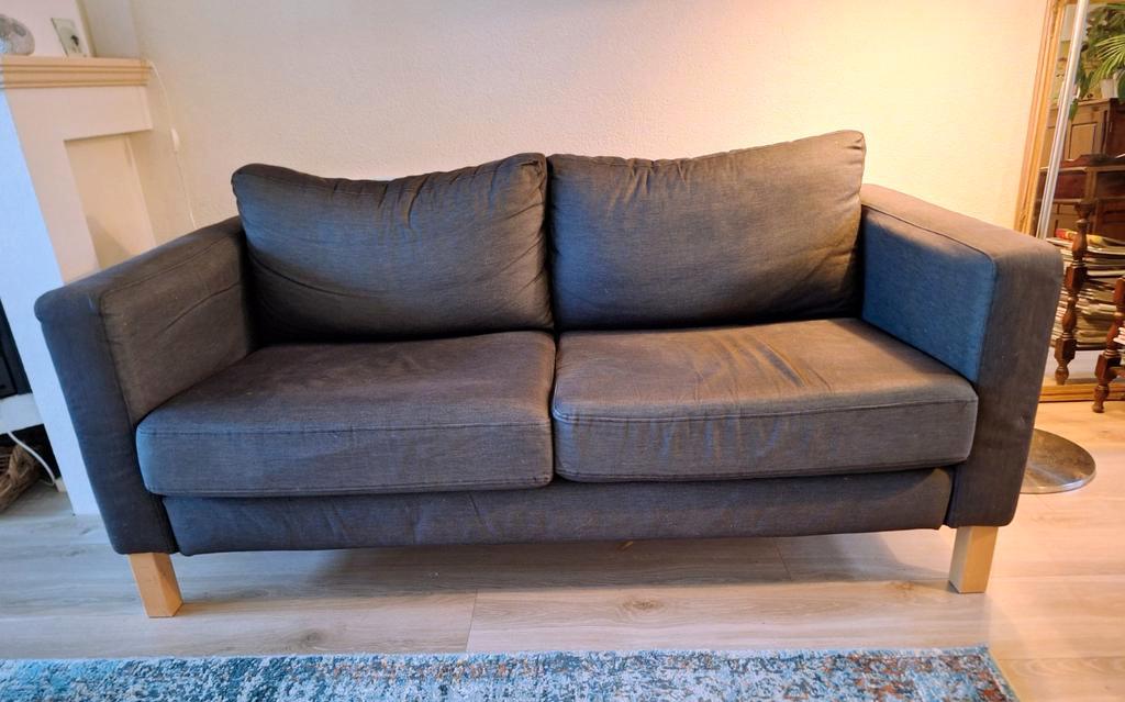 Gratis af te halen: Ikea Karlstad 2-zits bank, grijs