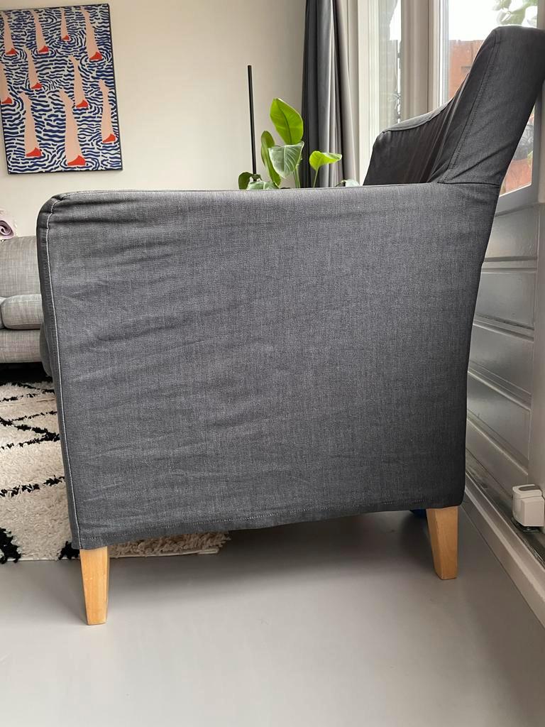 IKEA Karlstad fauteuil - donkergrijs - gratis!