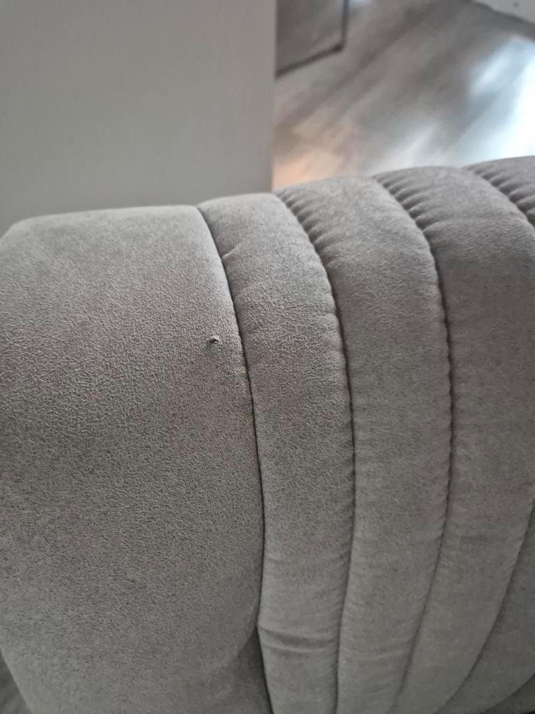 Taupe stoel / fauteuil