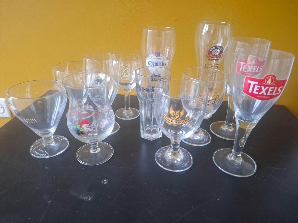 Collectie Verschillende Bierglazen-gratis