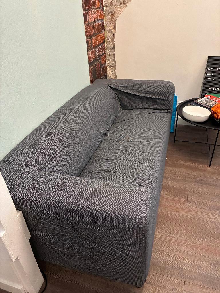 GRATIS grijze zitbank