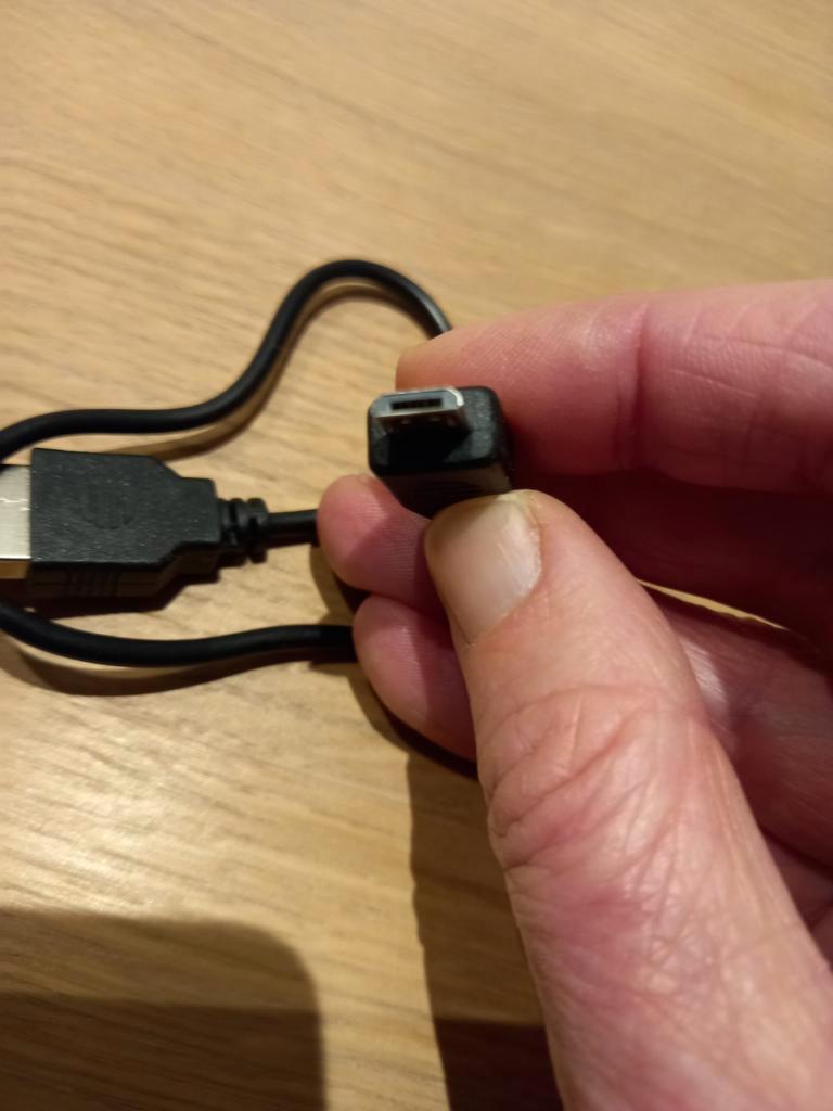 Micro usb naar usb kabeltje 30 cm