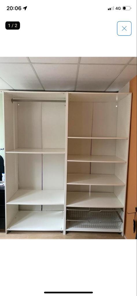 Grote Kledingkast met Veel Opbergruimte