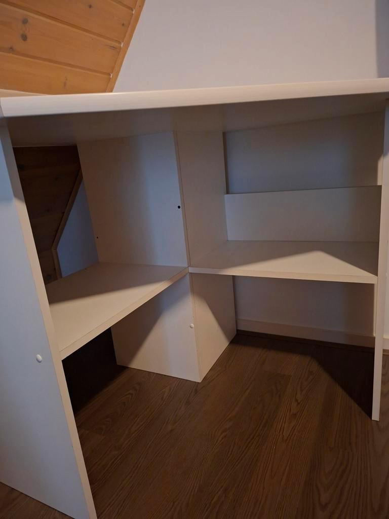 Hoekbureau ca 80x80 cm