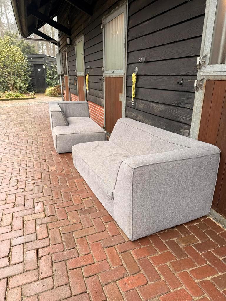 Moderne Hoekbank 2 delen 180x90