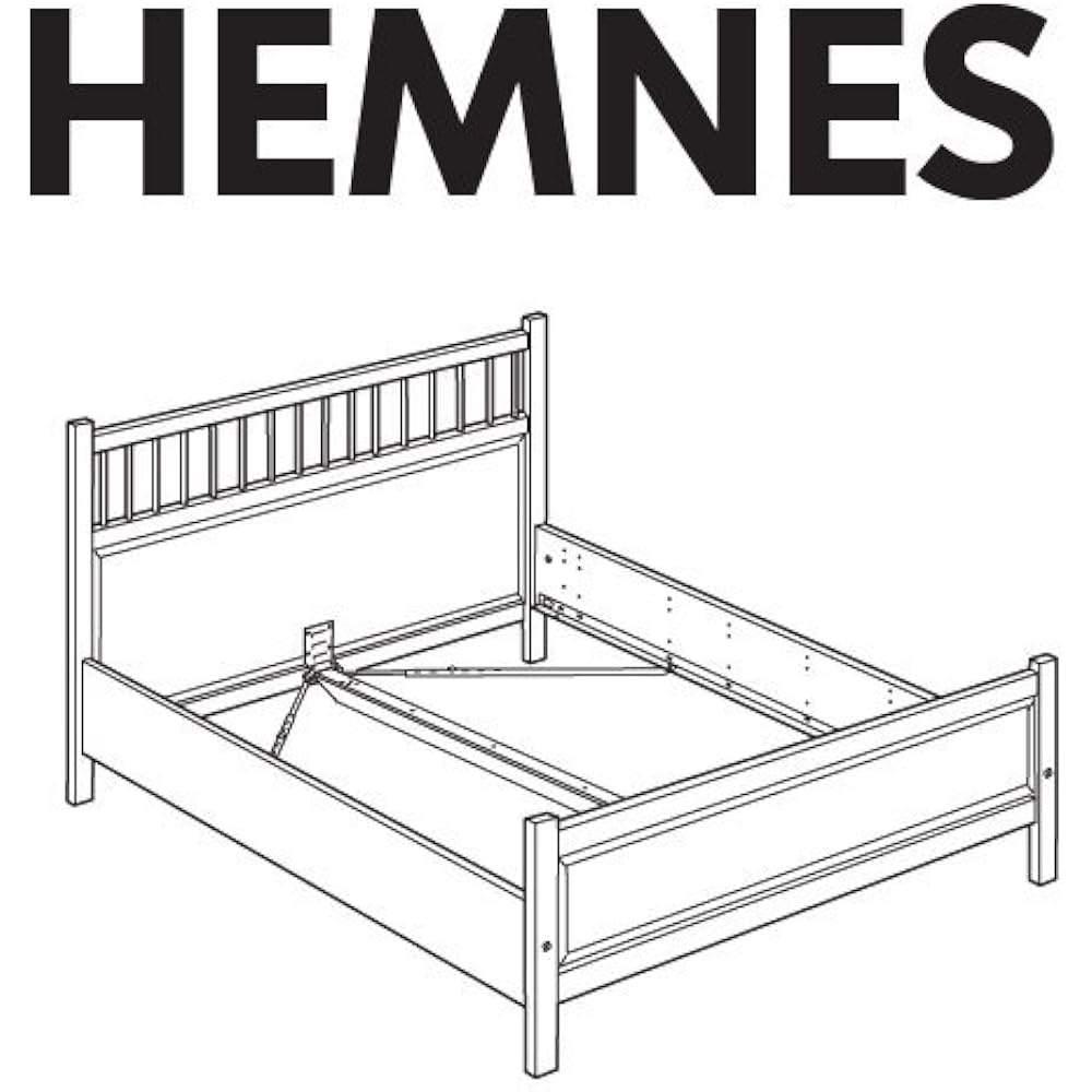 Gratis Bedframe Ikea Hemnes 140x200
