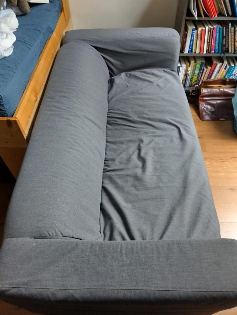 Klippan bank grijs tweedehands