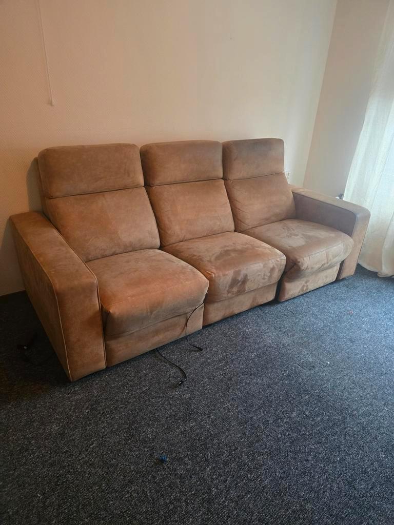 3-zits recliner bank links & rechts