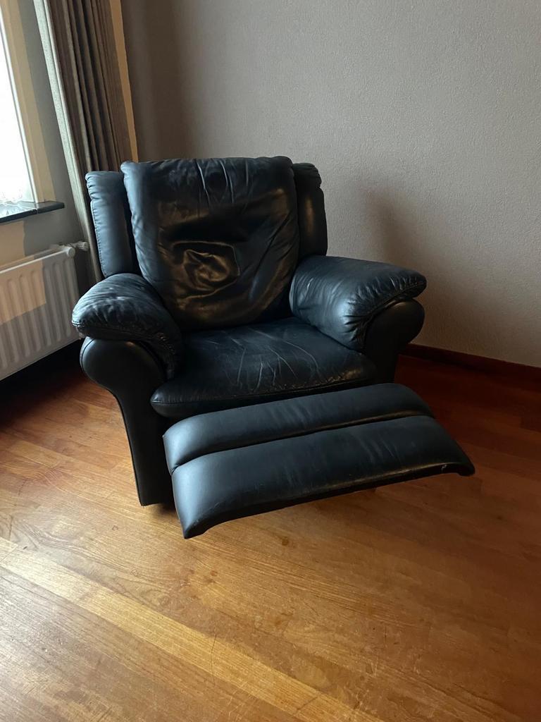 Leren relax fauteuil