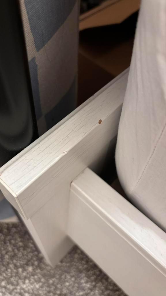 Ikea bed brusali 140x200 cm