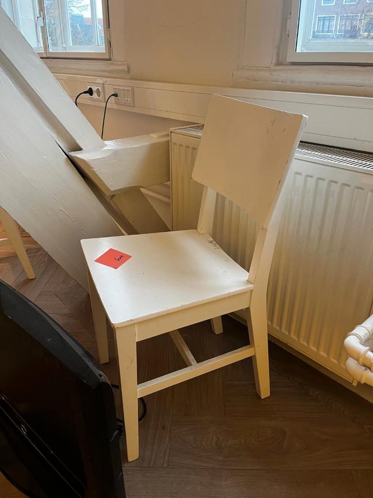 4x Stoelen gratis op te halen