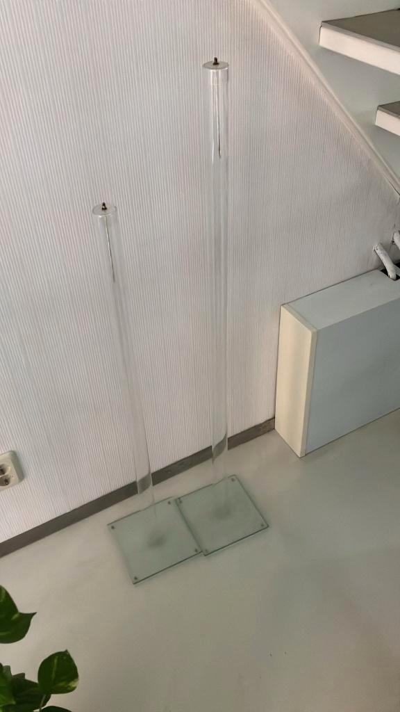 glazen oliefakkels (gratis op te halen)