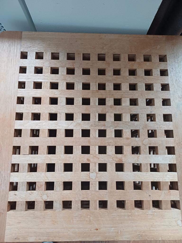 Houten hocker