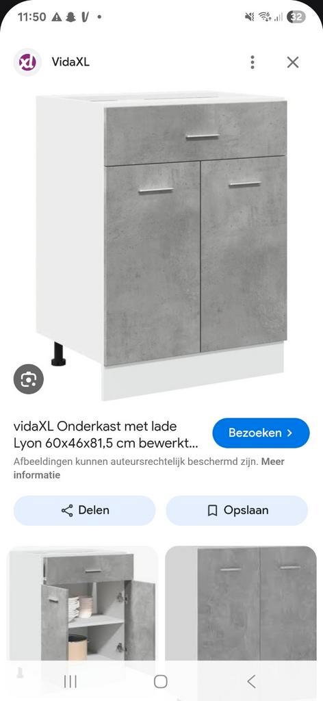 Keukenkastje gratis op te halen