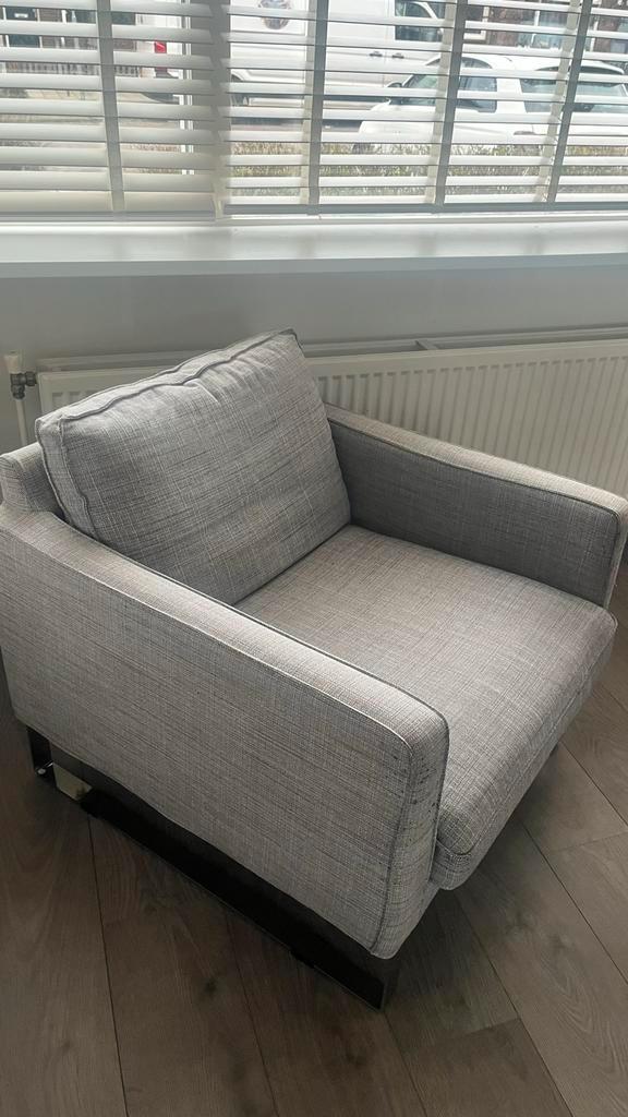Gratis grijze fauteuil - vandaag ophalen!