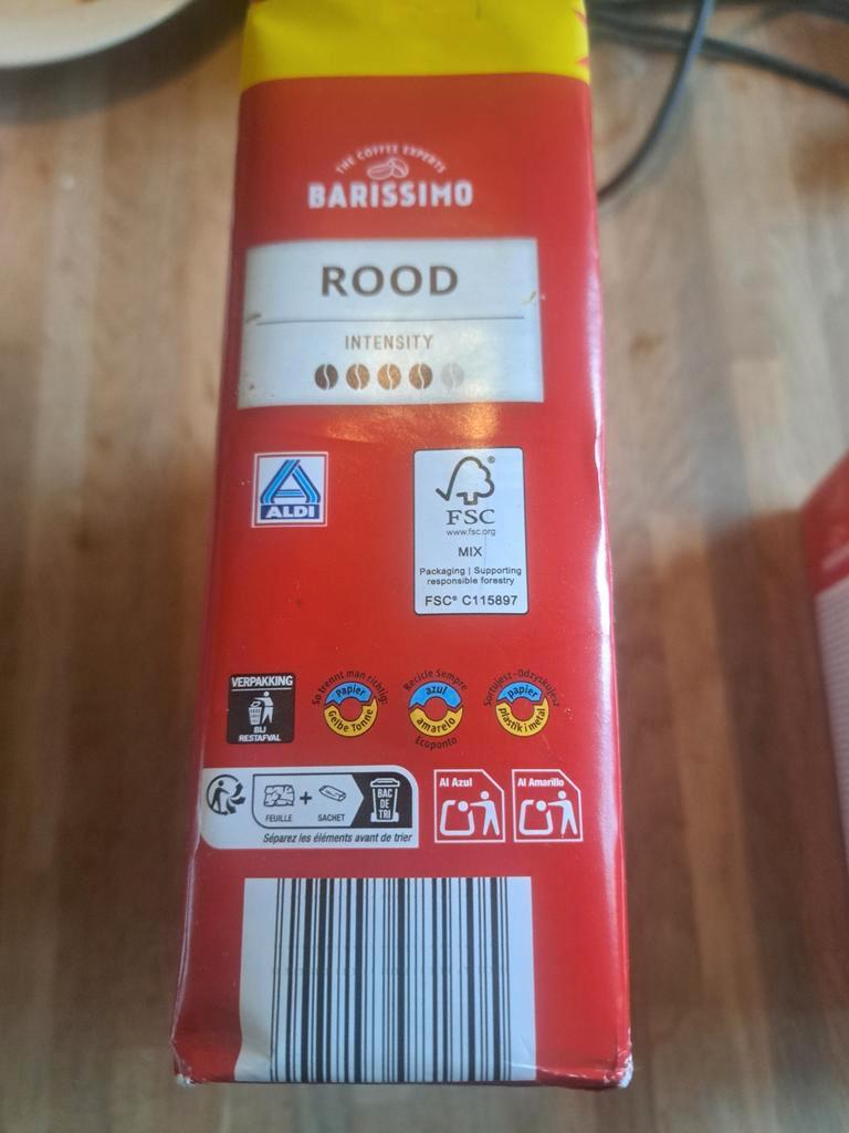 Gratis koffie poeder. Is over. Datum tot 27-05-2026