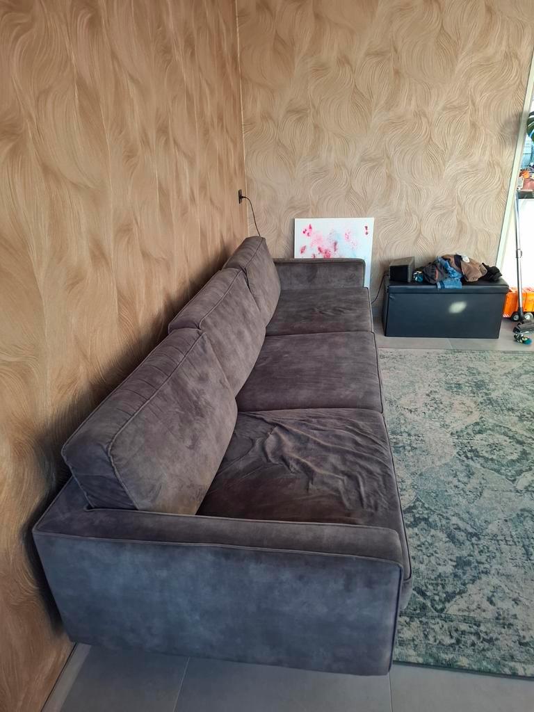 Gratis 3-persoons velvet bank - donkergroen