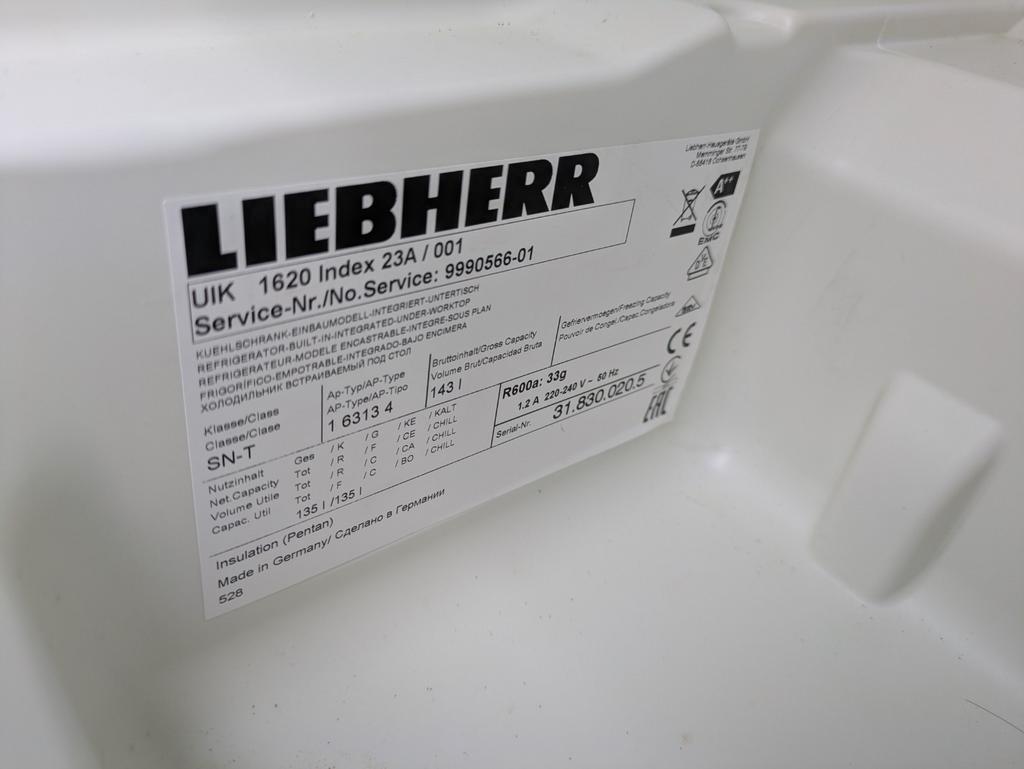 Liebherr inbouwkoelkast - Perfect voor uw keuken!