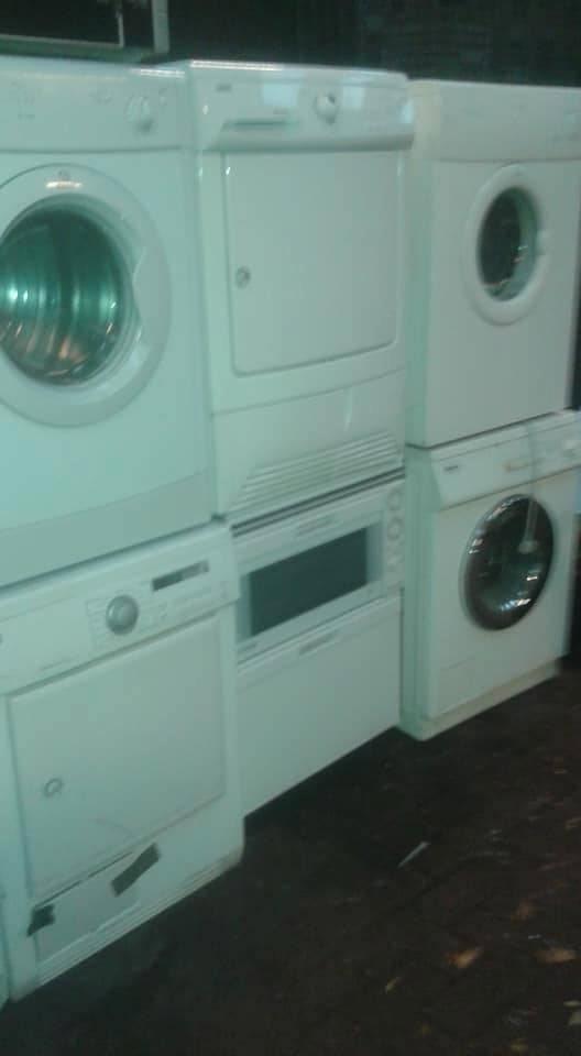 GRATIS opgehaald Kapotte Drogers/wasmachines