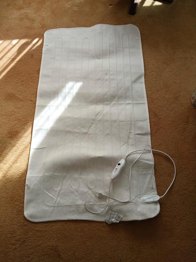 Elektrische onderdeken - Eenpersoons - Wit