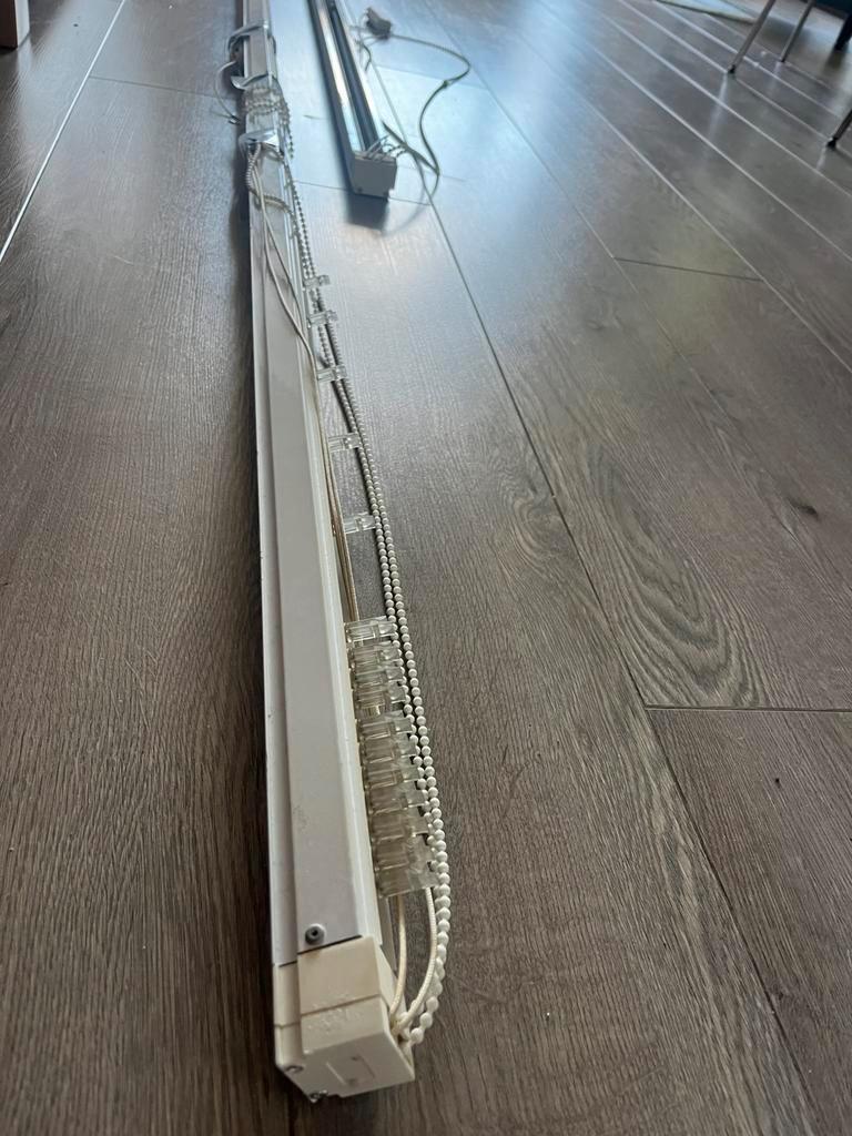 Ijzeren rails lamellen