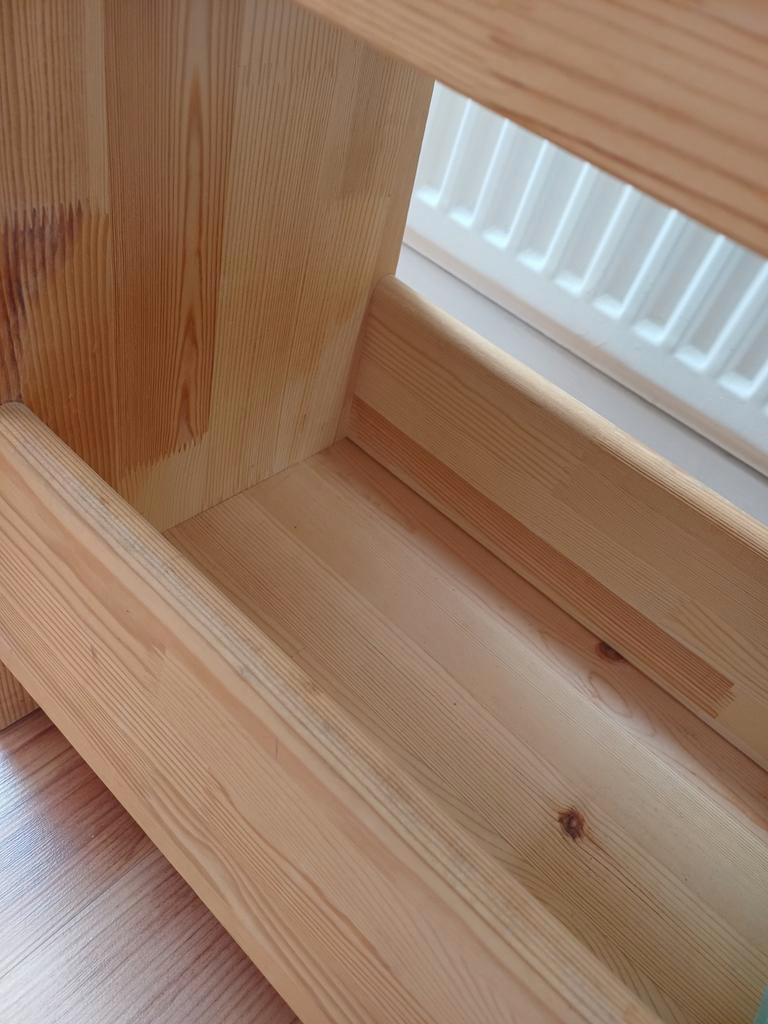 Houten bankje, opknapper!