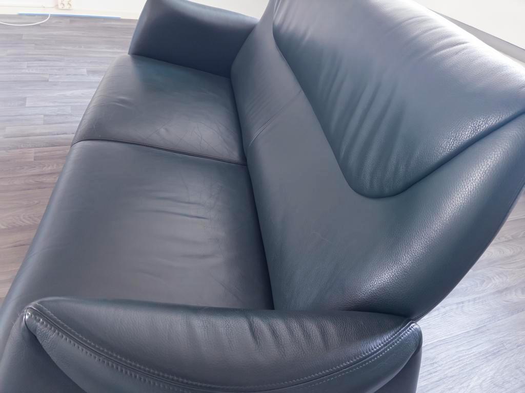 Mooie 2,5-zits lederen bank