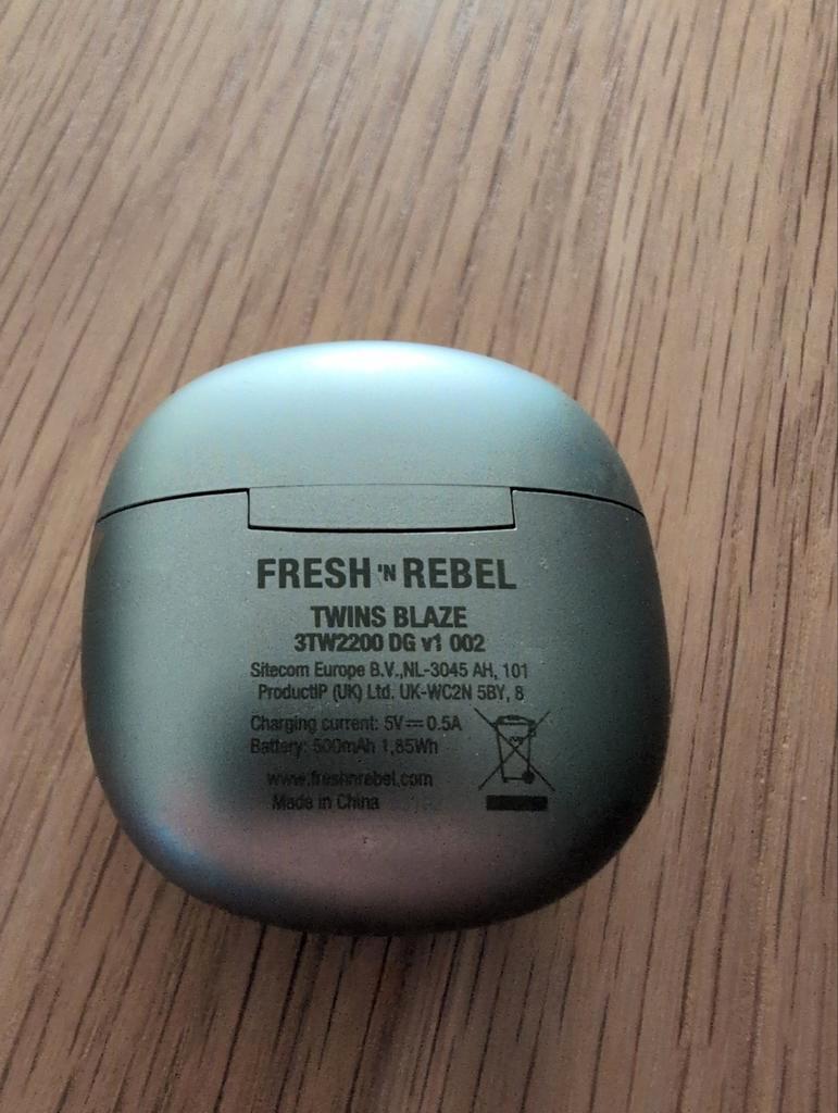 Oplader doosje Fresh n Rebel Twins Blaze (zonder oordopjes)