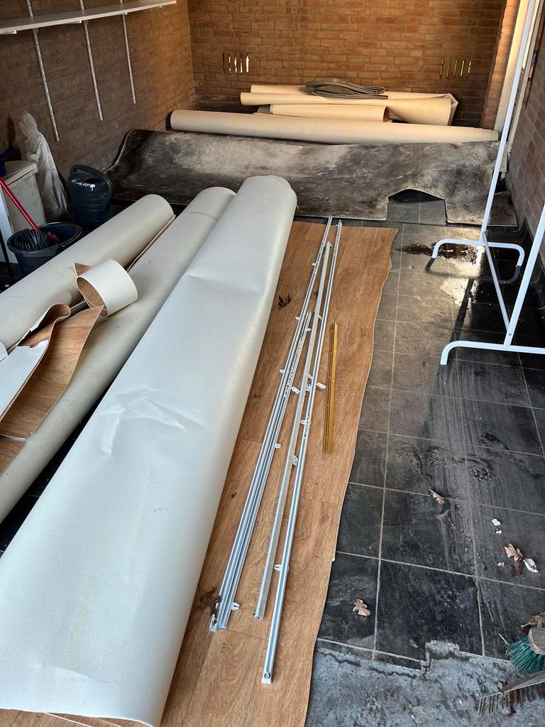 Gordijnrails - 4 tot 6 stuks - Gratis af te halen