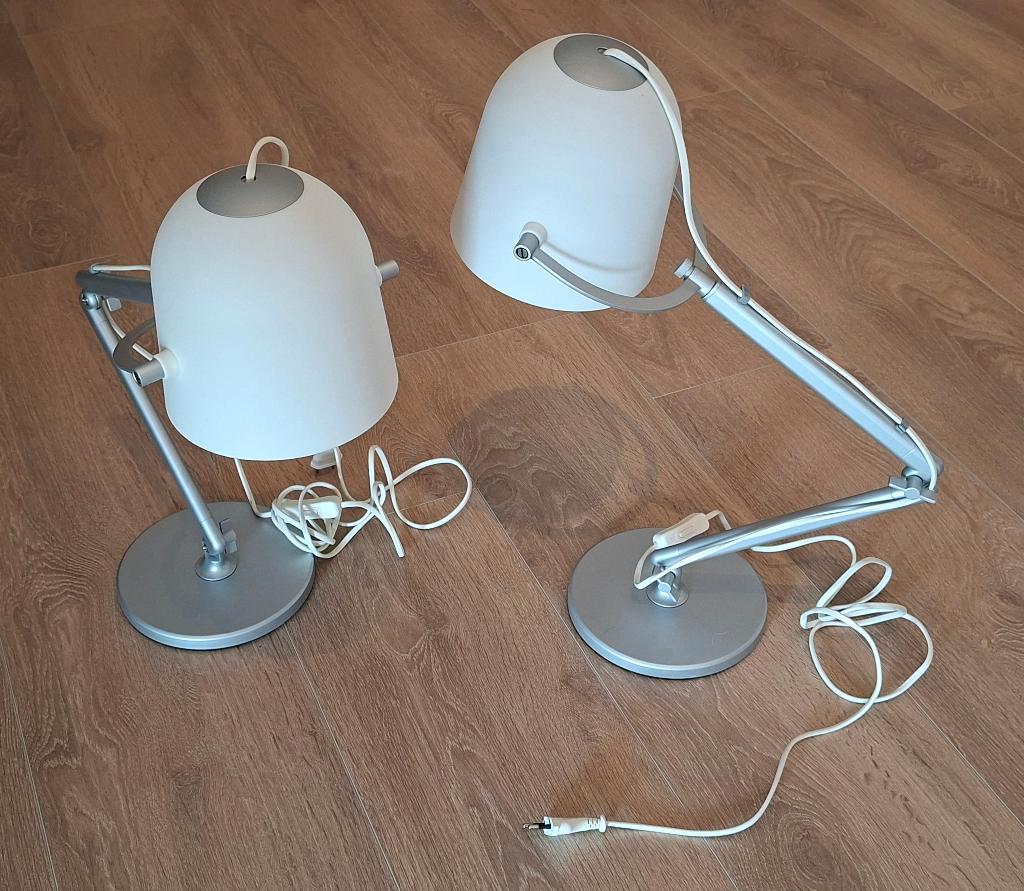 Bureaulamp/tafellamp Svirvel Ikea, 2x