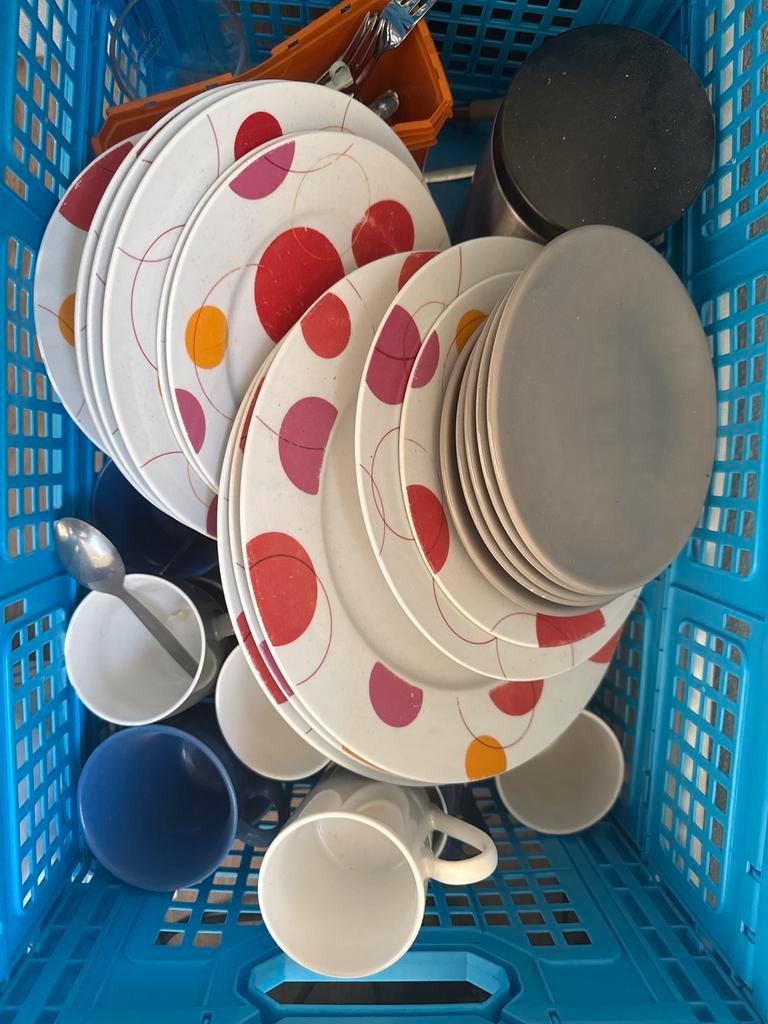 Serviesgoed Mix: Borden, Kopjes, Schalen
