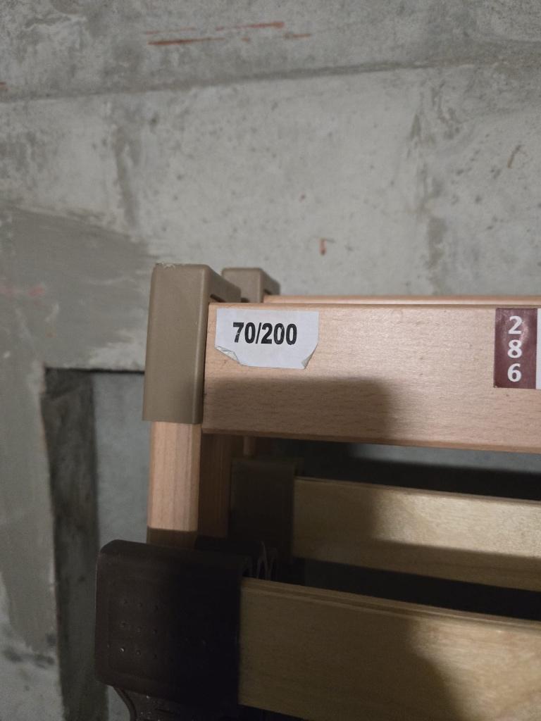 2 Lattenbodems 70x200